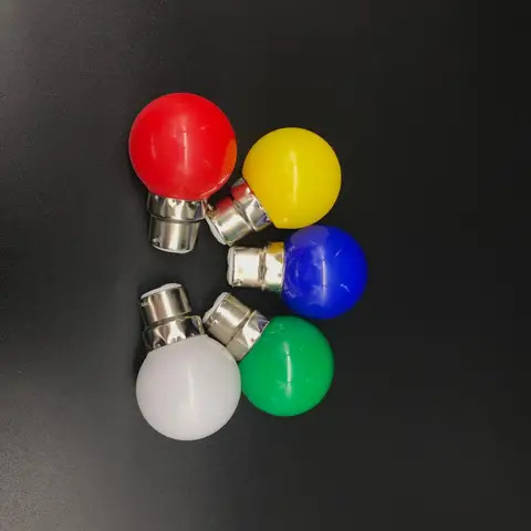 mini led lamps E27 b22 1w mini led bulbs G45 led colorful bulb