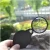 Import Mini Magnifiers Portable Loupe PU Material Reading Magnifying Glass Lens Pocket Magnifier from China