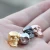 Import Miss Jewelry Supply Wholesale Charm Custom Metal Beads, 14K Gold 925 Sterling Silver Skull Bead from China