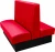 Import MMD  Commercial hotel upholstered booth  sectional sofa from China