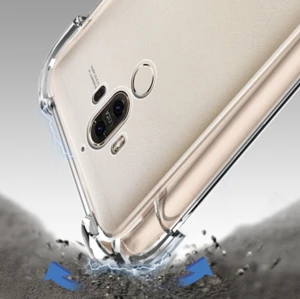 Mobile phone case cover 4 corners thickening Anti falling and shockproof soft TPU shell case for iphone X /XS XR XS MAX