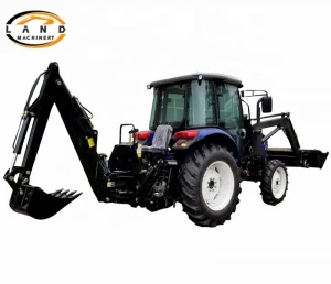 Modern 40hp 2wd farm tractor with agriculture tractor attachments machinery