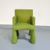 Modern Arm Chair in Multi-color Fabric  Options