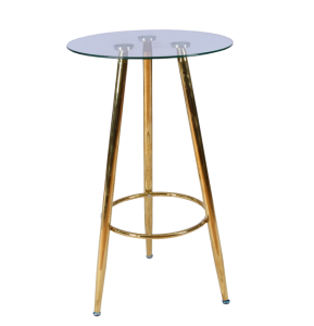 Modern Bar Furniture Set Bar Table And Chair Sets With Gold Legs High Table And Stool Set Bar