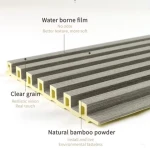 Modern Design Interior Wall Cladding Luxury Wall Panel Bamboo Fiber Cladding Panel