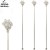 Import Modern novel design barware cocktail stainless steel round top swizzle stick for coffee from China