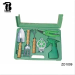 Modern Plastic Leaf Scoop 6pcs Compound Paint Mixer Garden Hand Tool Set