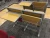Import Modern school classroom bench college desk and chair from China