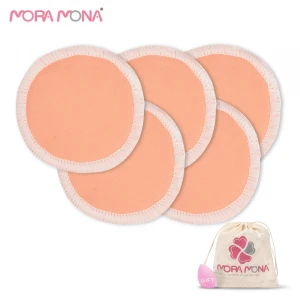 Mora Mona 8cm Reusable Face Cleaner and Eye Make Up Remover Pads| Zero Waste Make Up Pads | Bambaw