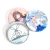 Import Most popular Yiwu VOGRACE cartoon anime factory directly tin badge hot sale cheap security tinplate button badges for clothes from China