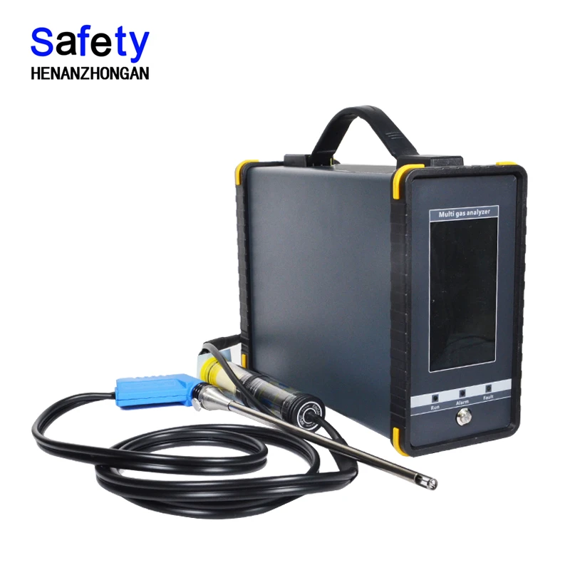 Multi 8 in 1 gas analyzer for sale co2 detector infrared sensor