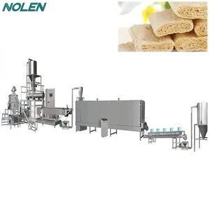 Multi-Function TVP Textured Vegetable Protein Soya Meat Extruder Process Machinery