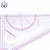 Import Multi-purpose Scale Right Angle Triangle Triangular Plastic Drawing Ruler with Protractor #3220 from China
