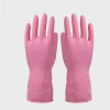 Multi - purpose Waterproof Non - slip Gloves For Doing Dishes / washing / cleaning Rubber Latex Household Gloves