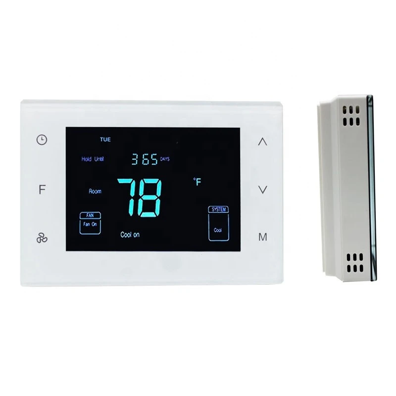 Multi Stage 24v Digital Temperature Controller Heat Pump Thermostat for HVAC System