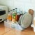 Import Multifunctional household storage box desktop file box kitchen sundries transparent shelf make up wash storage from China
