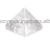 Import Natural Crystal Stone Clear Quartz Pyramid from India