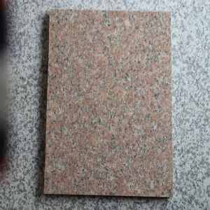 Natural popular polishing Chinese stone G696 pink granite  slab Floor Tile and Stairs