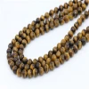 Natural Top Grade Brown Tiger Eye Gemstone Loose Beads For Jewelry Making