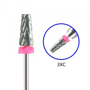 New 5 in 1 Cross Cut Carbide Two-way Milling Cutter Nail Art Manicure Machine Electric Nail file Nail Drill Bits