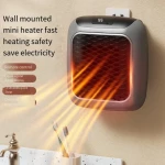 New Arrival Wall Heater Home Heater Student Dormitory Mini Portable Heater Remote Bathroom Overheat Protection Heating Equipment