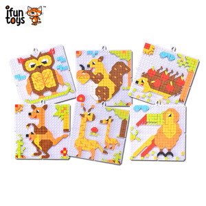 Buy New Blocks 420+ Pieces 6-in-1mosaic Zoo Series Blocks Tiles Gift ...