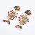 Import New Colorful Rhinestone Fish-shaped Earrings Exaggerated Big Alloy Fish Bone Dangler Women Fashion Personality Drop Earrings from China