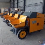 new concrete machine,small concrete mixer pump,truck mounted concrete pump
