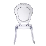 New Design Crystal Plastic PC Banquet Chair