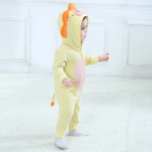 New Design Cute charming lion animal modeling jumpsuit baby Product kids clothes boys