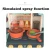 Import New design pretend toys 72 CM big simulated steam spray kitchen toys with sound and light wash function from China