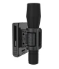 New designed tactical carry universal flashlight holder for diameter 0.8" to 1.2" open type belt clip polymer