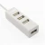 Import New High Speed Thin Slim 4 Ports USB 2.0 Hub USB Hub With Cable For Laptop PC Computer Wholesales Black/White from China