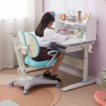 New Model and design adjustable ergonomic 3-18 years old reading table kids study desk table and children homework drawing desk