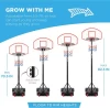 New outdoor Mini portable target basketball hoop,eco-friendly 10 feet basketball hoop stand