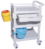 New price!!!hospital crash cart medical trolley with stainless steel &amp dustbin E-43 hotsell emergency Multi-function Hand