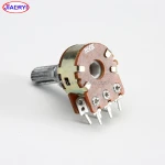 New product rotary dual potentiometers,The wholesale price dual gang potentiometer