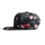 Import new product satin flowers printed leather patch snapback hats from China