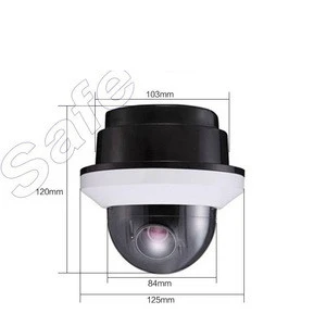new products 3 inch mini indoor high speed CCTV 10X Mini PTZ dome camera