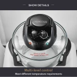 New Professional 12L Halogen Toaster Oven / Halogen Flavor Wave Turbo Oven