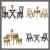 Import New style bamboo or wooden tea table and chair set from China