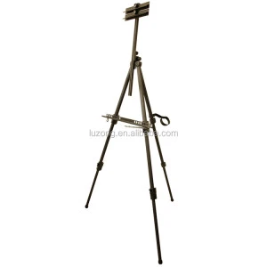 new style large-size watercolor painting exhibition LZ-E006 aluminum alloy easel telescopic folding rack