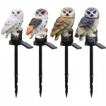 New Waterproof LED Garden Solar Owl Shape Solar-Powered Lawn Lampsolar garden light outdoorled solar light garden