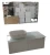 Import New waterproof PVC Modern bathroomvanity cabinet from China