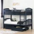 Import NO.KA541 Hot Selling Kids Solid Pine Wooden Bunk Bed With Storage Drawers from China