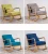 Import Nordic Contemporary Style Design Lazy Single Relax Nap Bentwood Rocking Recliner Pouffe Chair with Ottoman from China