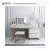 Import Nordic dressing table with mirror and stool for bedroom Dressing table Golden Iron Dresser from China