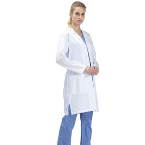 nurse hospital medical long lab coat doctor uniform