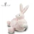 Import OAINI 2020 Animal Soft skin friendly baby rabbit toy factory design OEM Long-Eared stuffed Plush Faux Cashmere rabbit toys from China