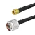 Import ODM OEM BNC TNC UHF SMA Cable Connector TV RF Male to Female Coaxial Adapter Connector from China